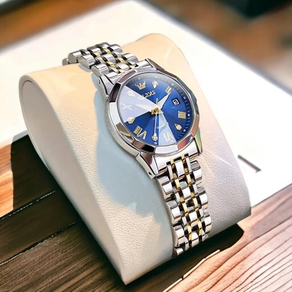 OLEVS Watch for Women Branded Stainless steel Elegant Luminous Ladies Watches 9931 Code : 6267